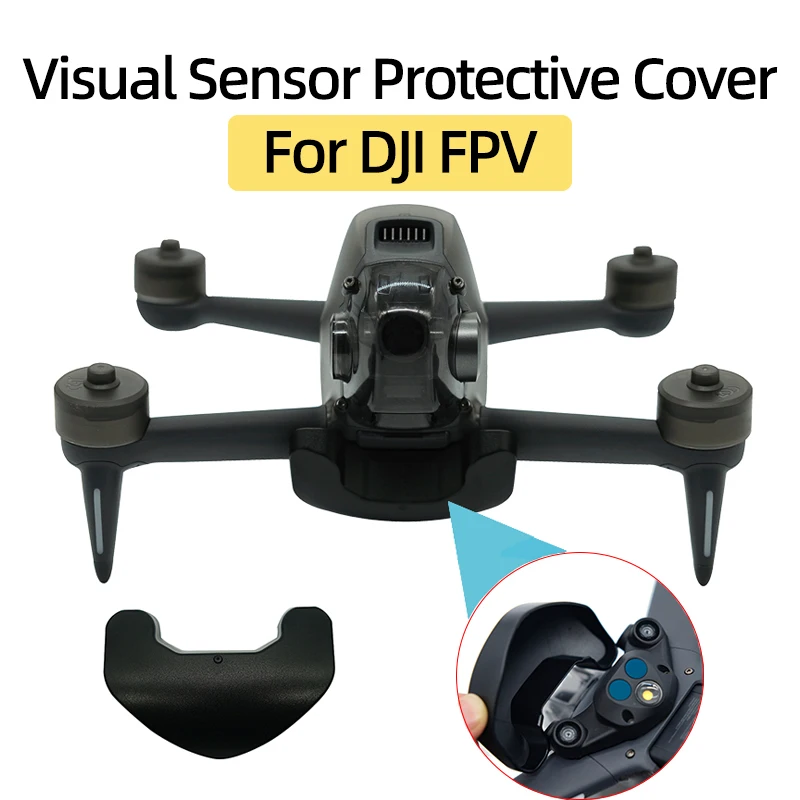 For DJI FPV Drone Body Visual Sensor Protective Cover Dustproof Scratch-resistant Storage Transport Protector Cap Accessories