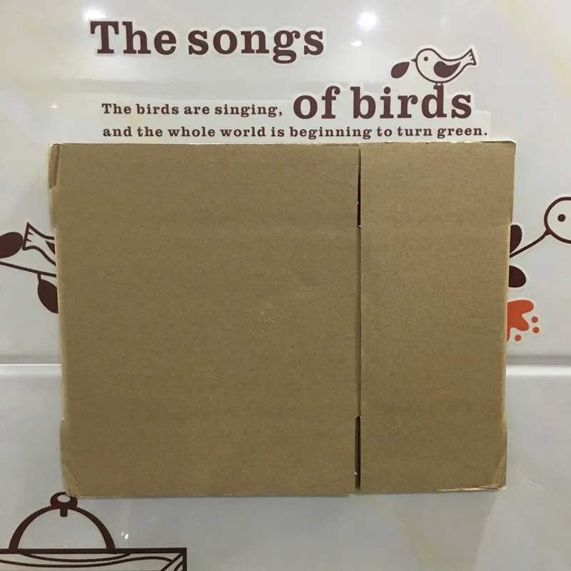 5pcs big package Thickening courier carton, Easy to use repeatedly,kraft wedding candy box brown square cardboard gift carton