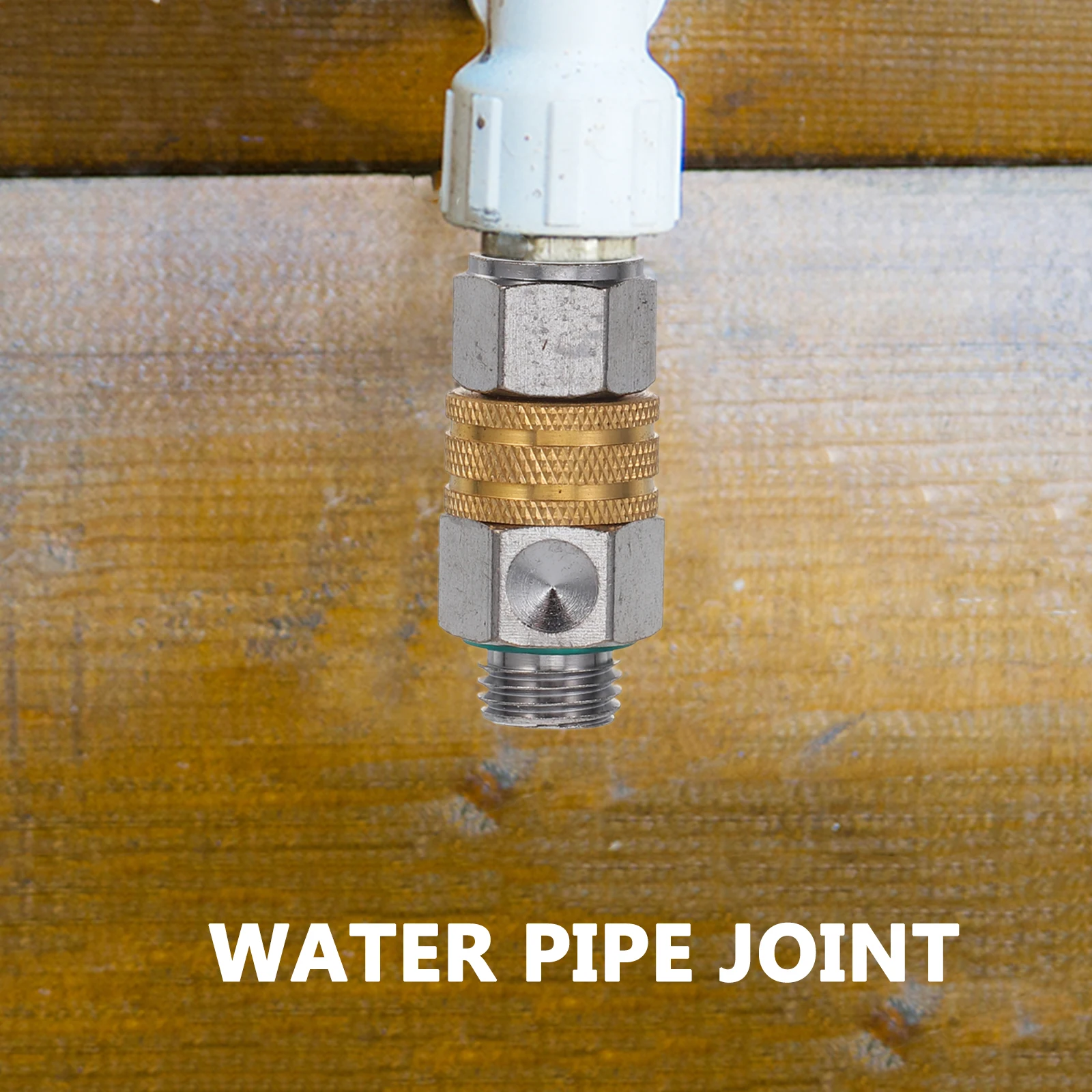 

1Pcs Quick Connect Pressure Washer Hose Adapter Brass Heavy Duty High Pressure Hose Connector Power Washer Accessories