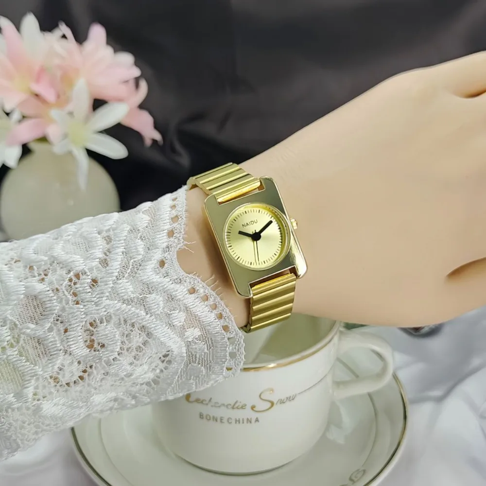 Famous Brand Women Watch Adjustable Stainless Steel Band Quartz Watch Fashion Wristwatch Luxury Gift Clock Dropshipping