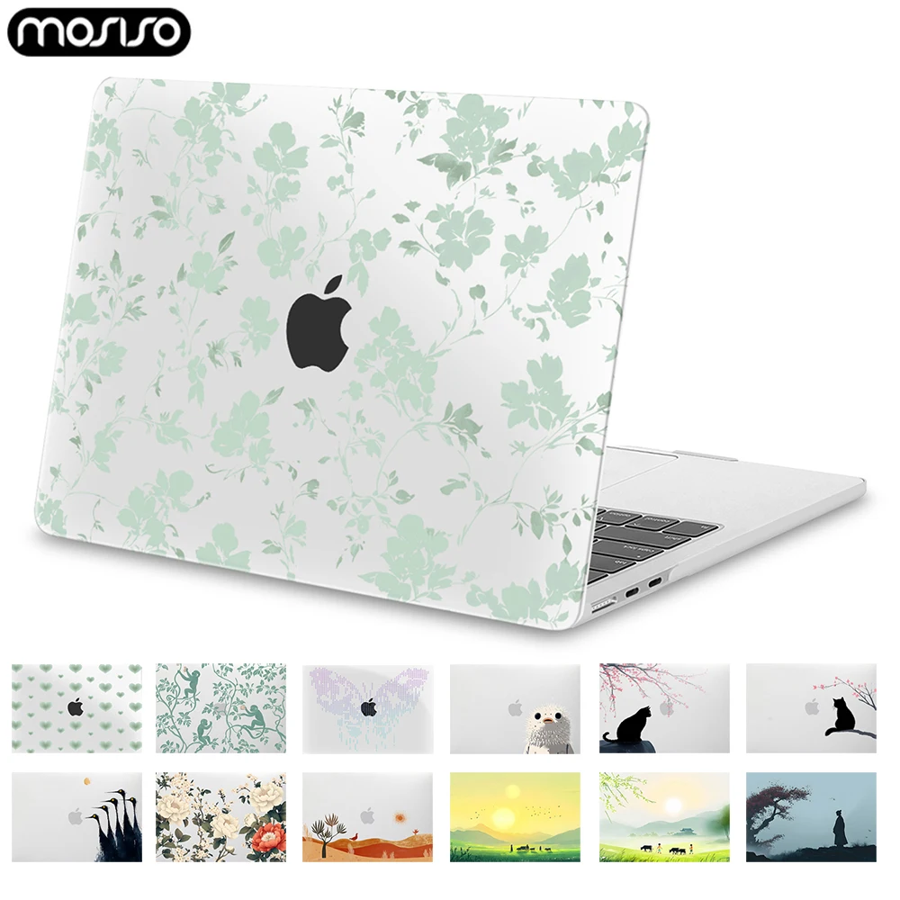 

For 2025 M4 MacBook Air 13 15 inch Case A3240 A3241 A2179 A2338 M1 Chip Pro 13 for Macbook Pro 14 case M4 M3 M2 M1 Pro 16 Cover