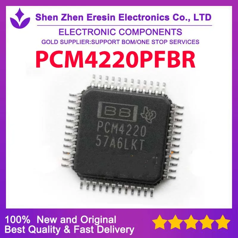 Free shipping    5PCS/LOT   PCM4220PFBR  TQFP48    New and original