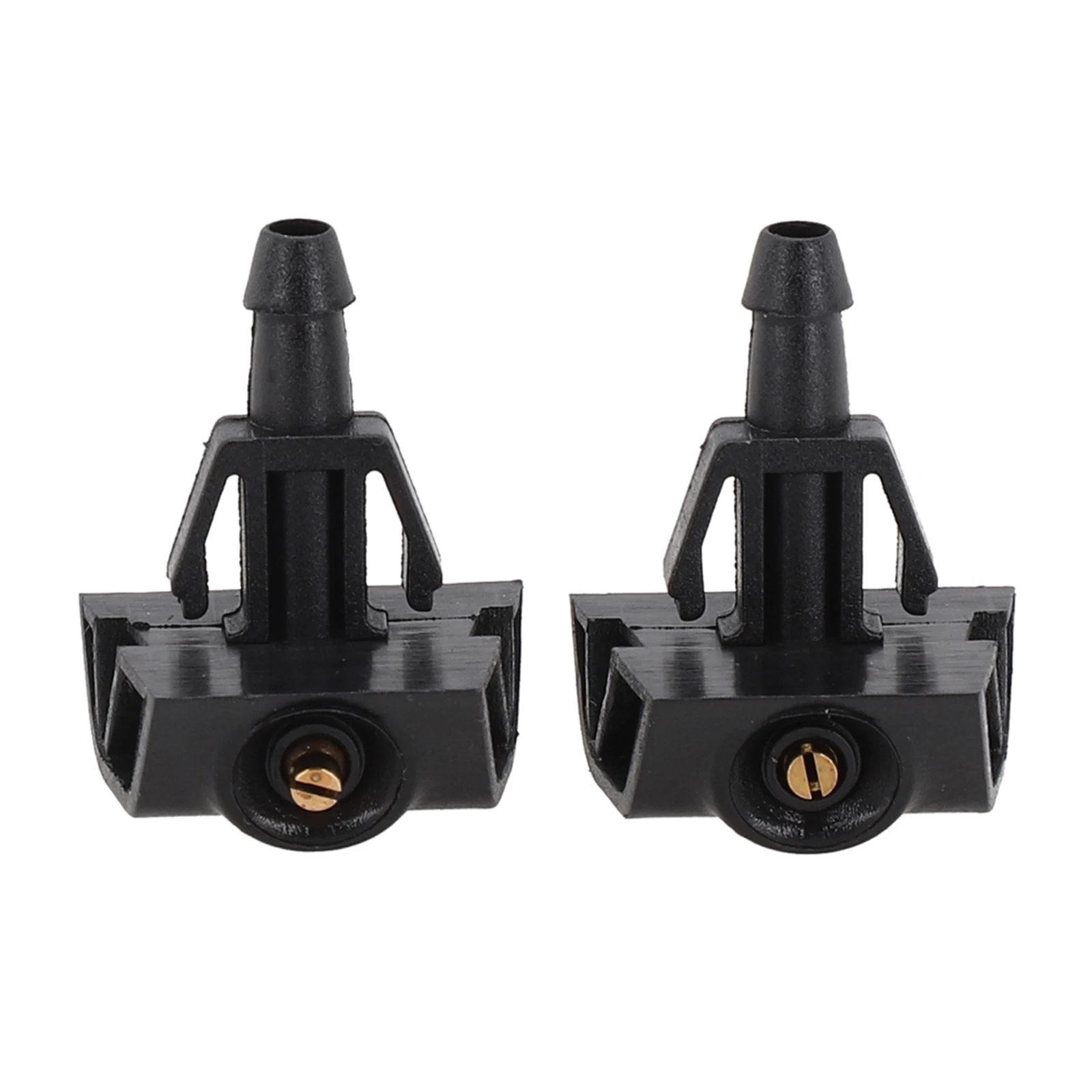 2Pcs Car Front Windshield Wiper Nozzle Jet Sprayer Kits For Nissan For JUKE F15 2015-2018 Sprinkler Spout Washer Outlet