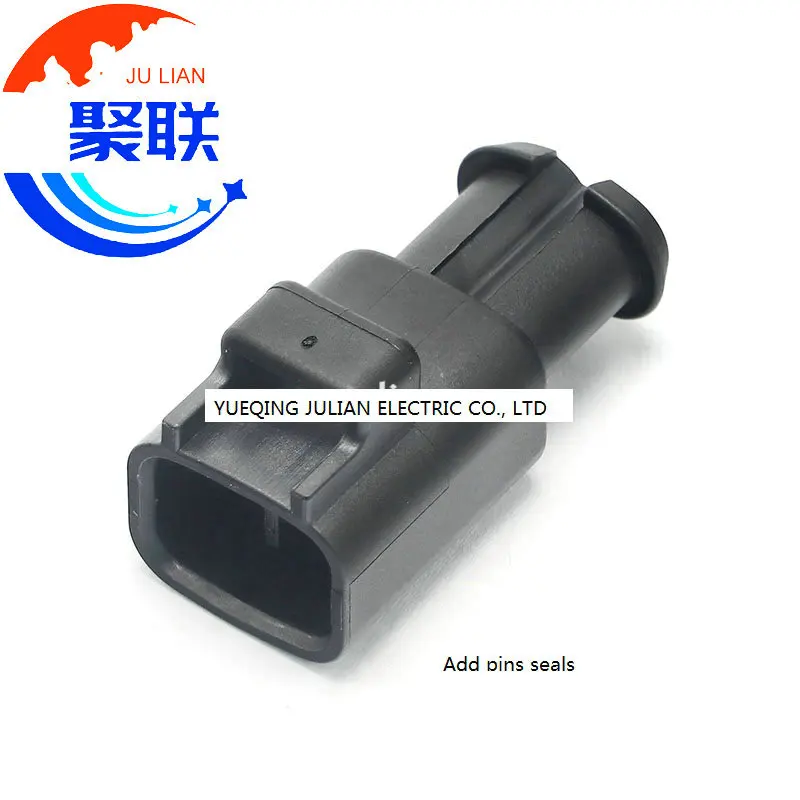 1Set 2Pin 192000-3130 Car Rail Diesel Injector Wire Harness Waterproof Connector 1920003130