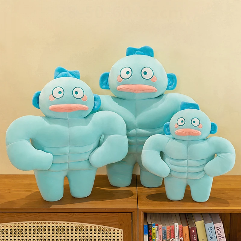 

Kawaii Hangyodon плюшевая игрушка милая аниме Sanrio мягкая кукла животное для детей подарок на день рождения и Рождество подушка для сна диванная подушка