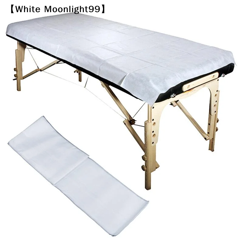 10/20 Sheets Non-Woven Tattoo Massage Soft Bed Sheets Breathable Comfortable Easy To Maintain Disposable Soft Bed Sheets〔White〕
