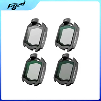 Flywoo O4 Wide Angle Camera Lens Filters Set with UV And ND4 8 16 Neutral Density Filters for DSLR And Action Cameras