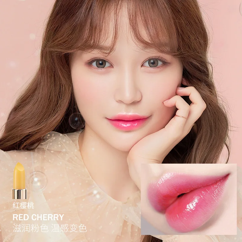 Carotene Moisturizing Lipstick Moisturizing, hydrating, waterproof Non-stick Cup Lasting Red Cherry Color lipstick