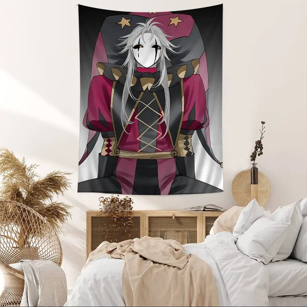 The Freak Circus Pierrot Hanging Bohemian Tapestry Indian Buddha Wall Witchcraft Bohemian Hippie Cheap Hippie Wall Hanging