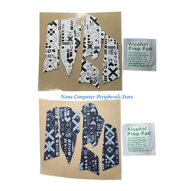 f68cプロフェッショナルマウスグリップテープG502x非スリップ用の非フェディングマウスステッカー