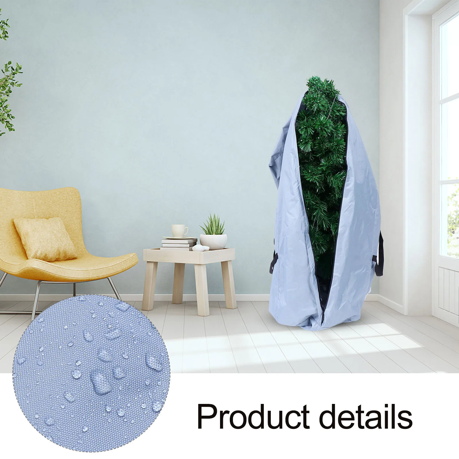 

1Pcs Xmas Tree Storage Bag Waterproof Storage Pouch for Furniture Protection Outdoor Patio Use Dustproof Insect