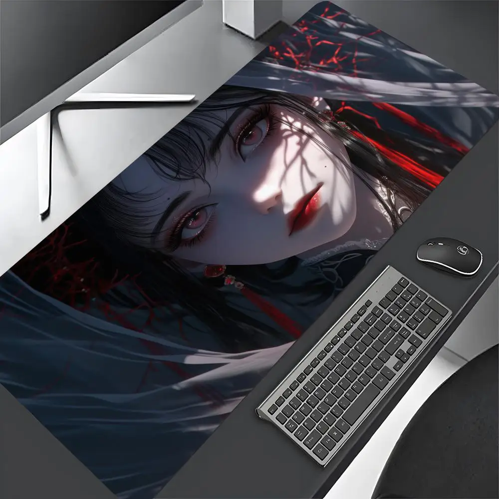Anime Girls Large mouse pad Mouse Pad Gaming Abstract Large 800x400mm MouseMat Gamer XXL Mause Carpet PC Desk