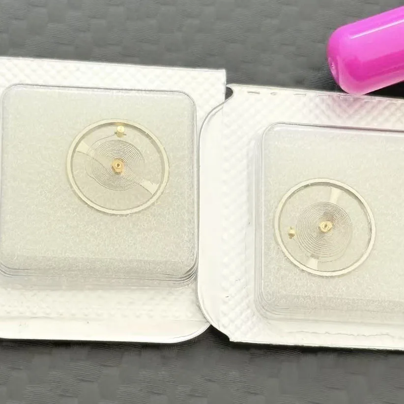 7pcs Watch Movement Accessories Brand New 7009 Balance Wheel 7009a Balance Wheel White balance wheel With Hairspring