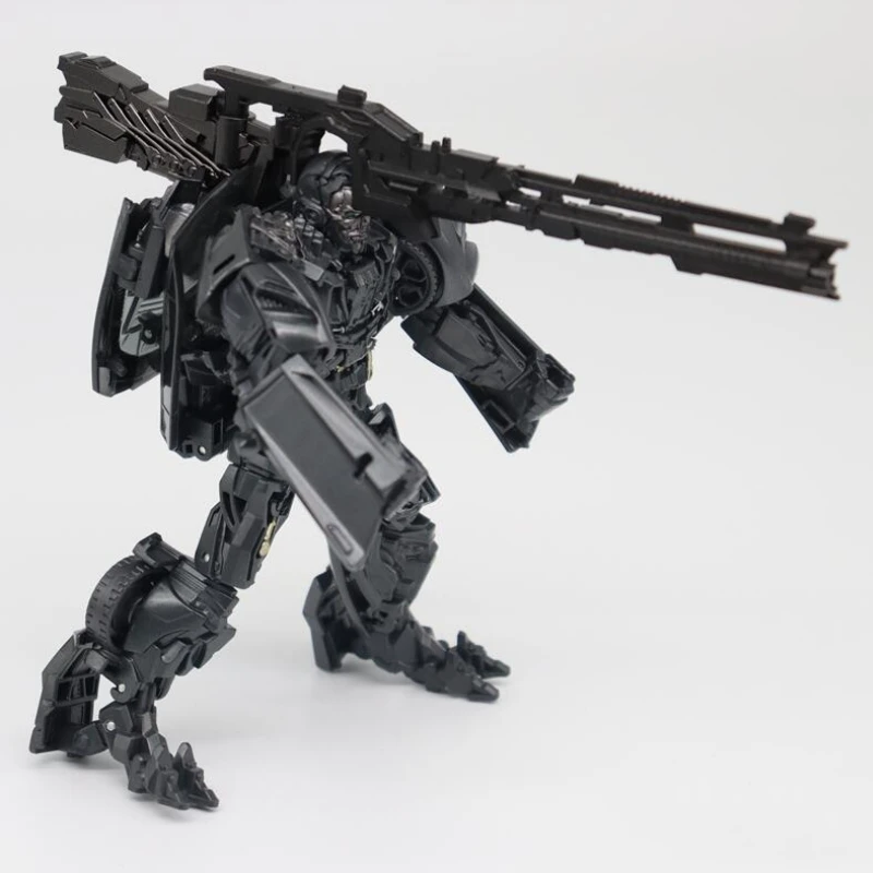 3D Big Head Gun Weapon Back Armor Upgrade Kit For Transformation Studio Series SS11 Lockdown  Action Figure Accessories