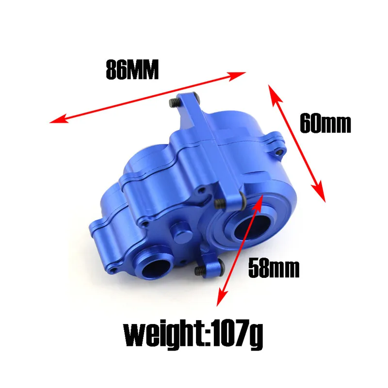 Transmission Metal Gear Box Shell Cover Differential Gearbox Housing 8691 For 1:10 1/10 Traxxas E-Revo VXL 2.0 RC Model Car