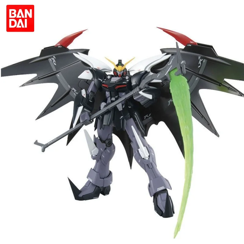 Bandai Gundam Model Deathscythe Flying Wing Zero Mecha Boy Personalized Figure Creative Educational Assembled Toy Ornament Gift