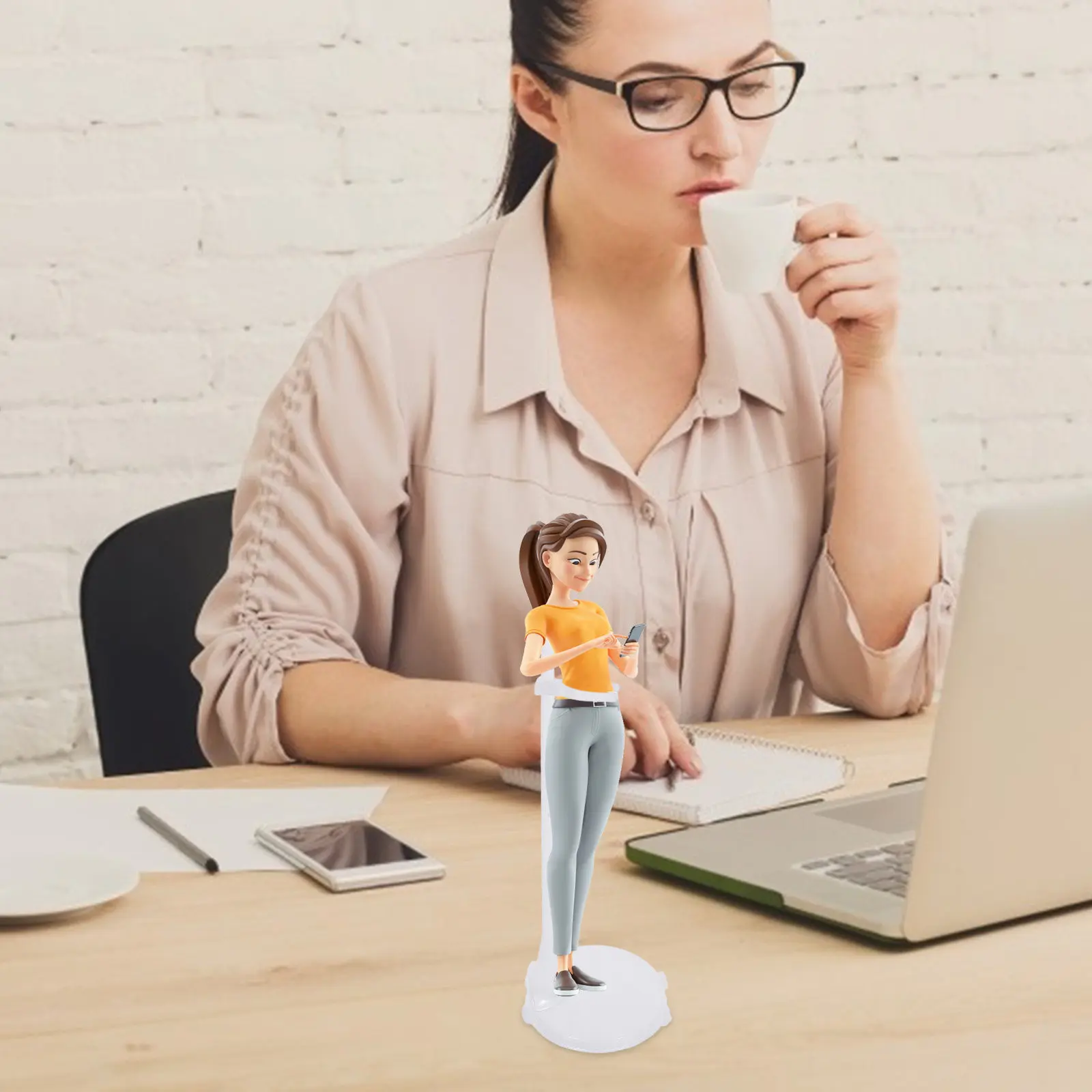 

12Pcs Transparent Action Figure Display Stand Support Clear Holder Easy Assembly Versatile Usage Durable Material