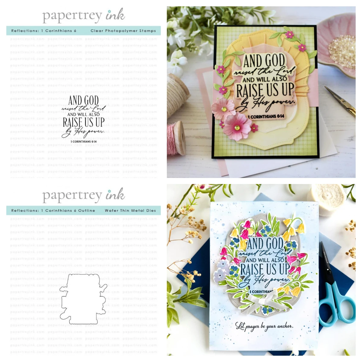 

Reflections: 1 Corinthians Happy Mother's Day Metal Cutting Dies Stamps DIY Scrapbook Diary Handmade Papertrey Ink March 2026new