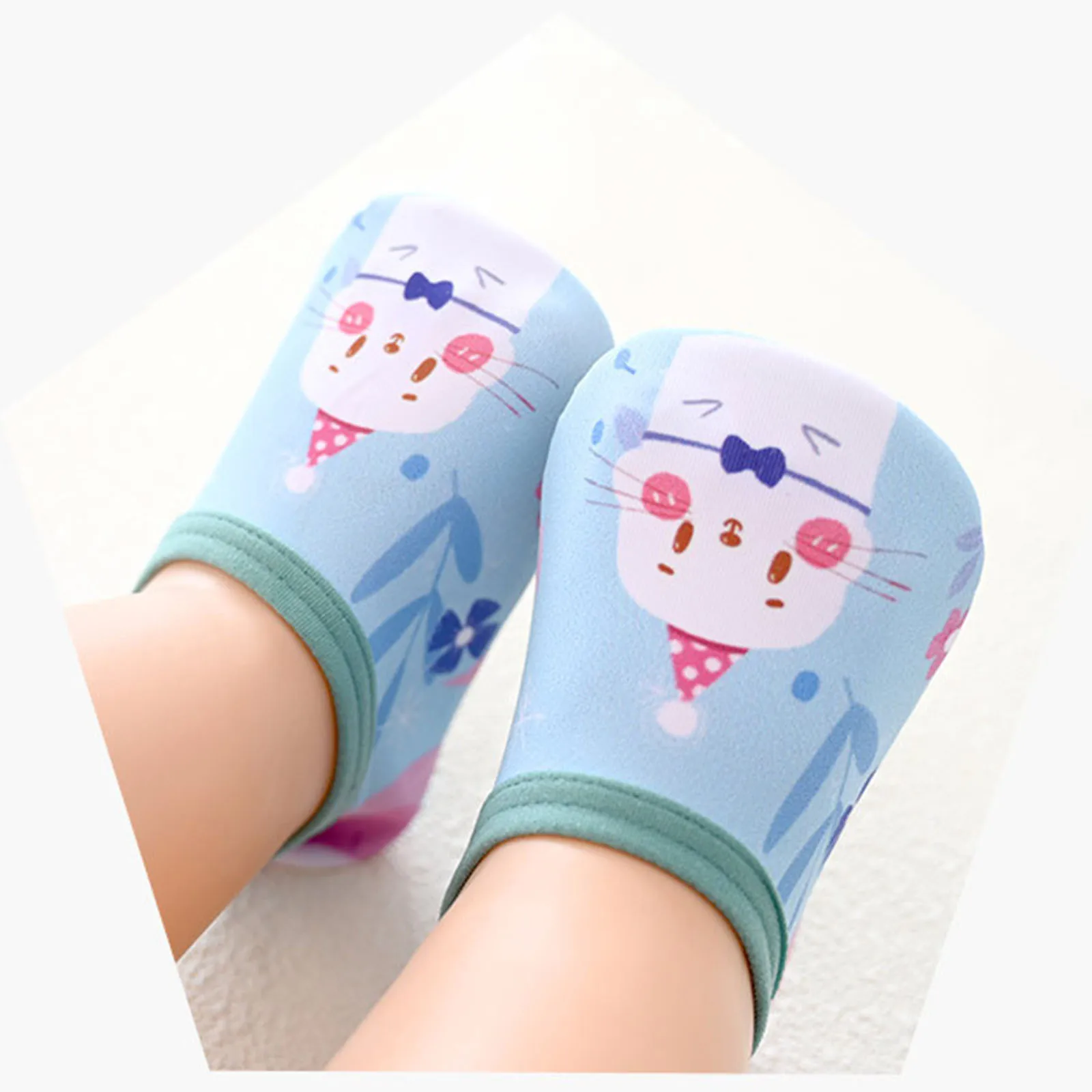 Children Swimming Surf Sports Sneakers Summer Boy Girl Non-Slip Aqua Swim Socks Baby Kids Cartoon Animal Pool Beach Water Shoes