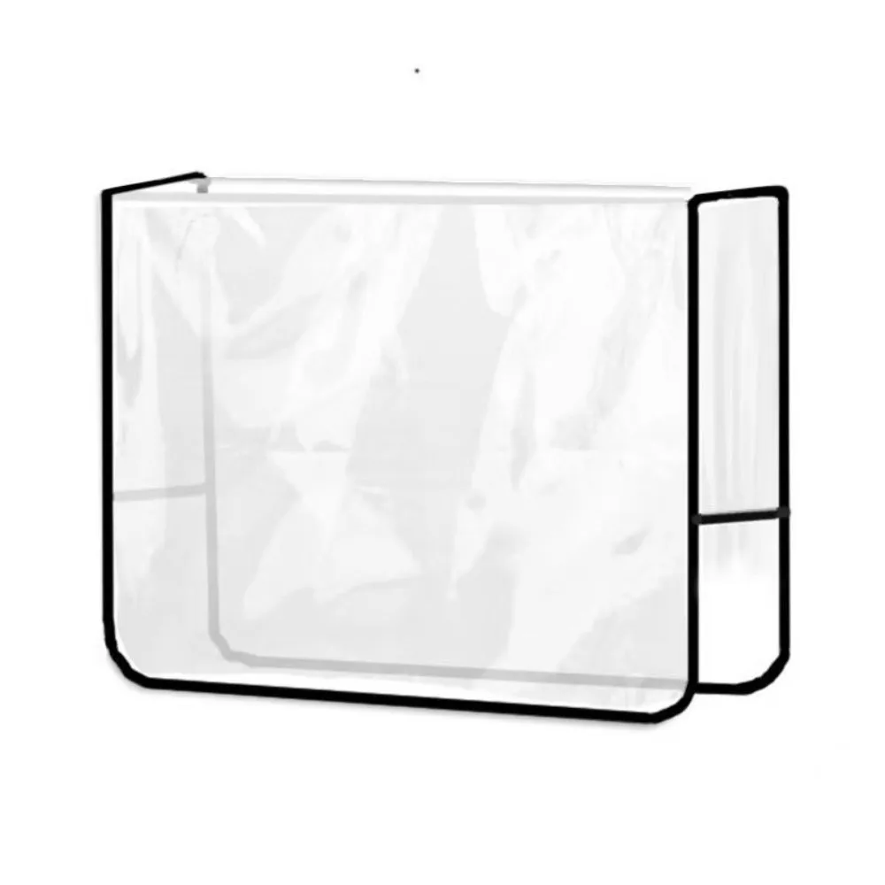 Transparent Barber Chair Backrest Cover Dustproof Anti-Scratch Salon Chair Protective Cover Easy-Clean Wear-resistant