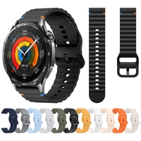 22mm 20mm Sports Fashion Silicone Strap For HUAWEI WATCH GT 5 4 3 2 46mm 42mm Band For HUAWEI WATCH 4 3 Pro Bracelet Watchband