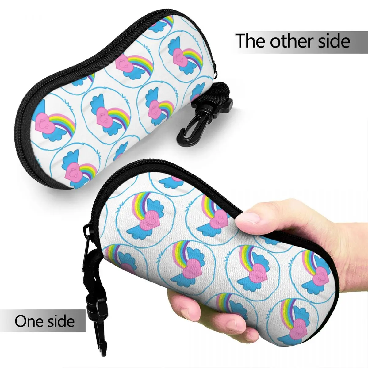 Care Bears Dream Bright Belly Glasses Case Fashion Accessories Eyewear Protector Ins Eyewear Container