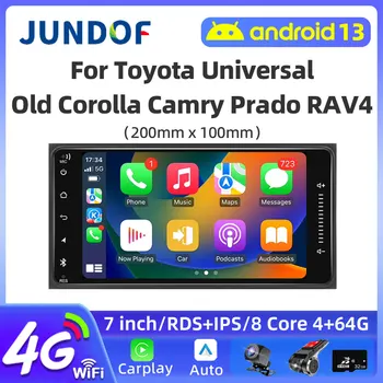7" Car Radio Android Auto Multimedia Player HD Touch Screen FM AUX Input MirrorLink for Toyota Corolla Yaris Carplay