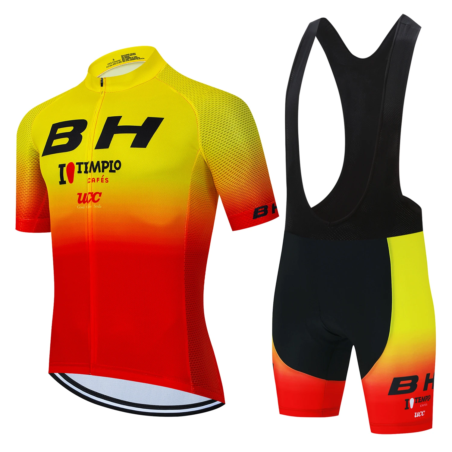 

BH Team 2023 Summer NEW Men Cycling Jersey Set Road Cycling Clothing Bib Shorts Mountain Bike Suit Maillot Ciclismo Uniform