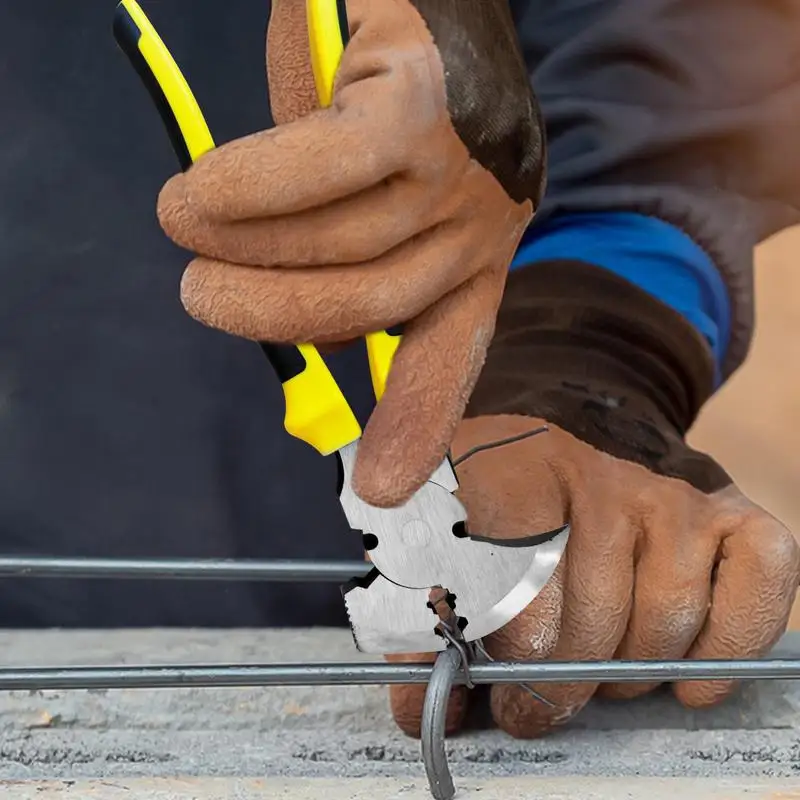 

Fencing Pliers Cutter Fence Pliers Nail Puller Cutting Tools Heavy Duty Multifunctional Hand Tools With Hammer Head Nail Puller