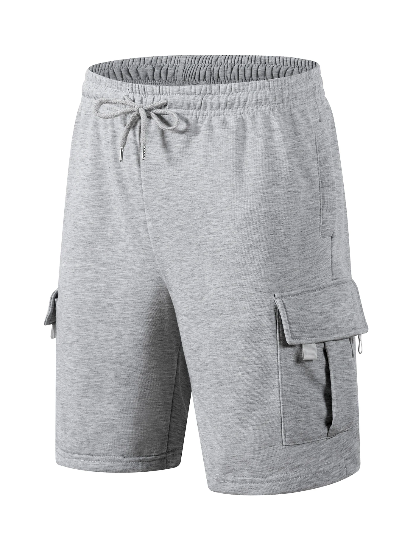 Calções esportivos masculinos de verão casual multi-bolsos roupas esportivas correndo shorts ginásio treinamento de fitness jogging calças curtas dos homens bottoms