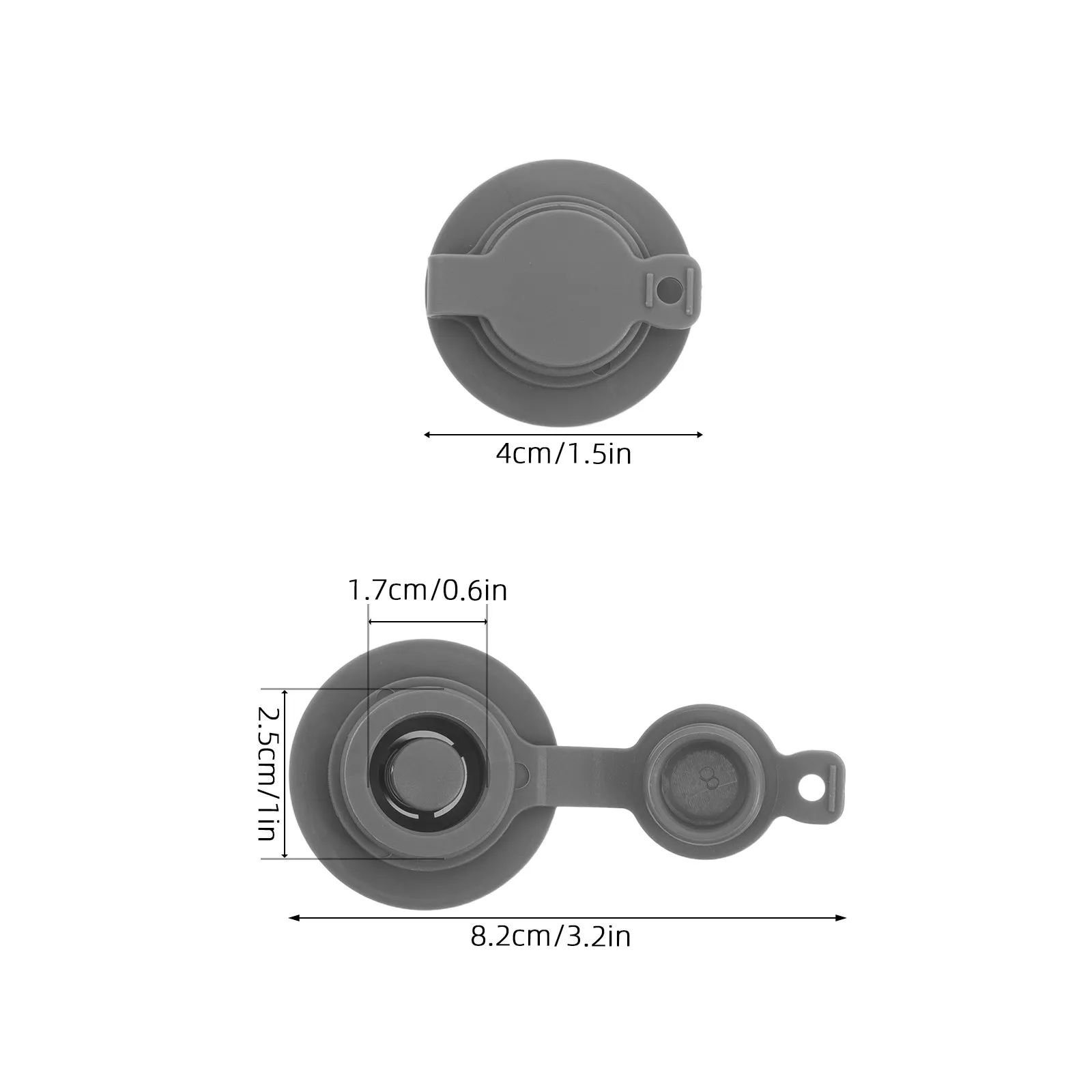 10Pcs Tpu Inflatable Mattress Air Valve Replacement Leakproof Secure Seal Plug for Camping Pillow Travel Air Bed Deflation Valve