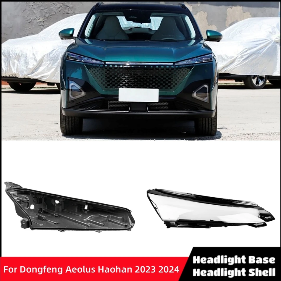 For Dongfeng Aeolus Haohan 2023 2024 Auto Accessories Car Base Head Lamp Shell Headlight Plug Front Headlight Cover