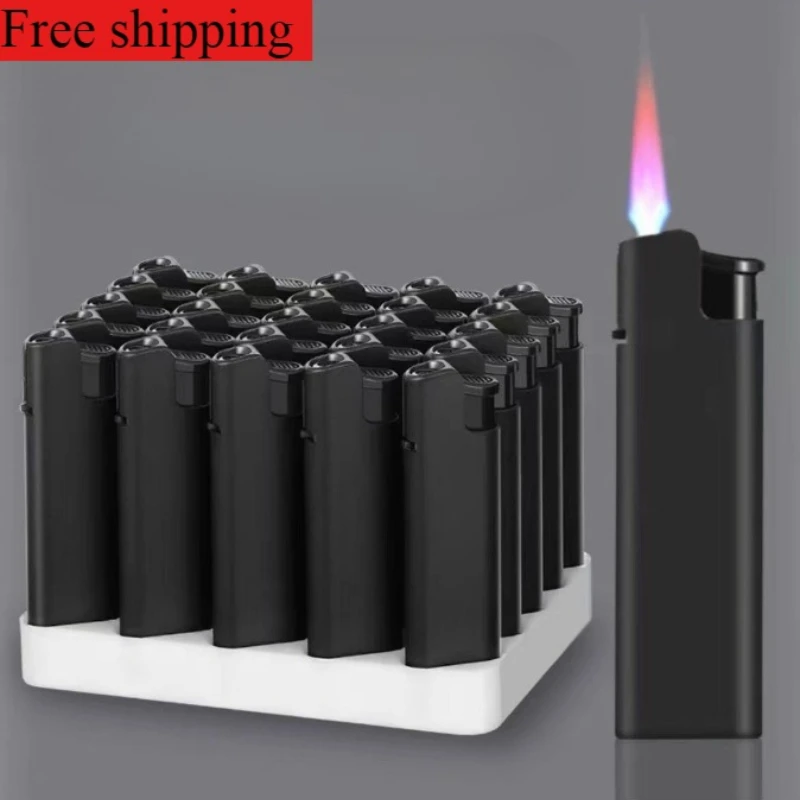 High-grade Metal Durable Windproof Lighters Are Set To Do Printing Advertising Disposable Lighters Wholesale Charging