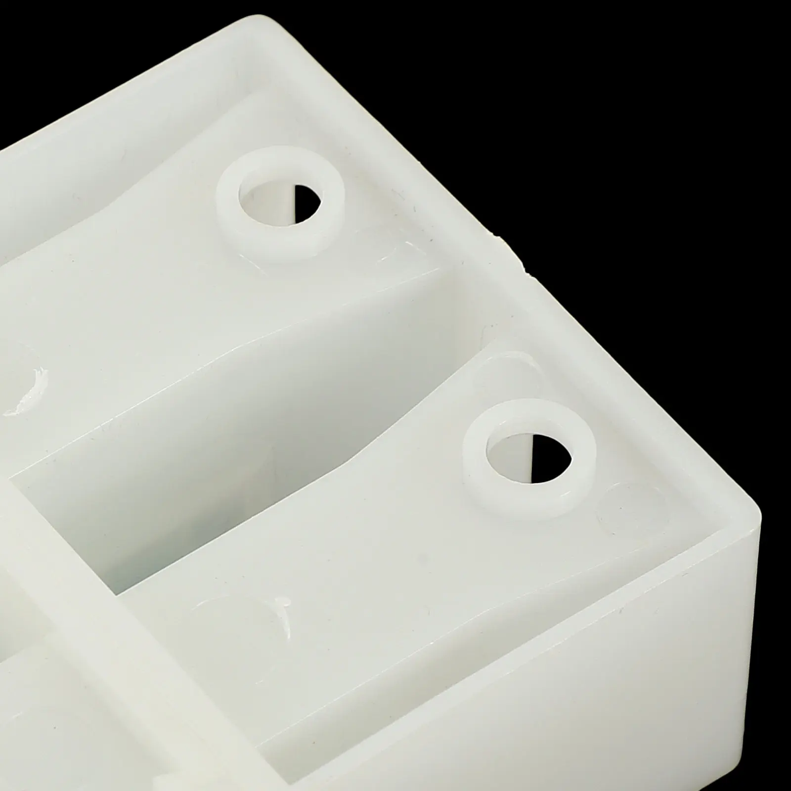 8Pcs Sliding Door Bottom Floor Guide Plastic Glass Door Roller Guide Anti-Corrosion Stable Sliding Track Fixer