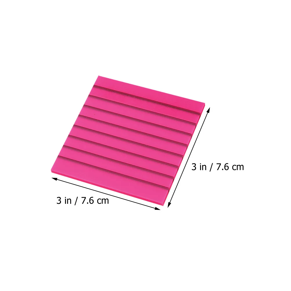 

7 Books Waterproof Writing Colored Semi-Transparent Lined Pads 50 Pages Per Book Office Home Daily for Schedules