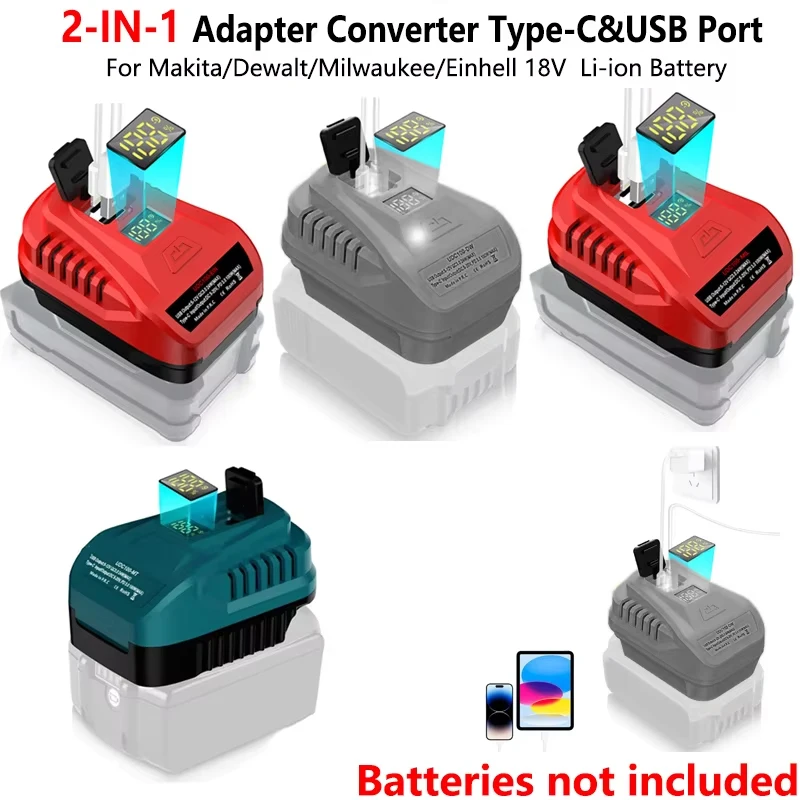 2-IN-1 100W Charger…