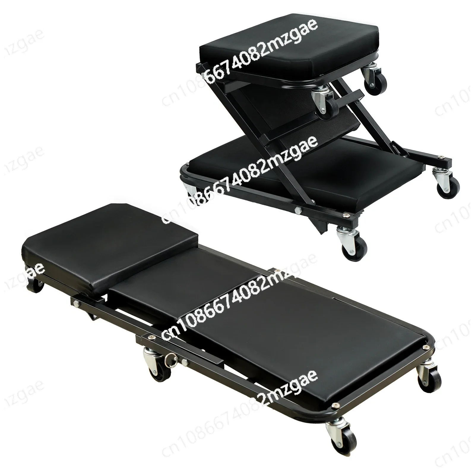 

Folding Car Repair Bed Auto Maintenance Work Bench Chair Auto Workshop Bench Wheels Roller Car Creeper Seat Roller Seat