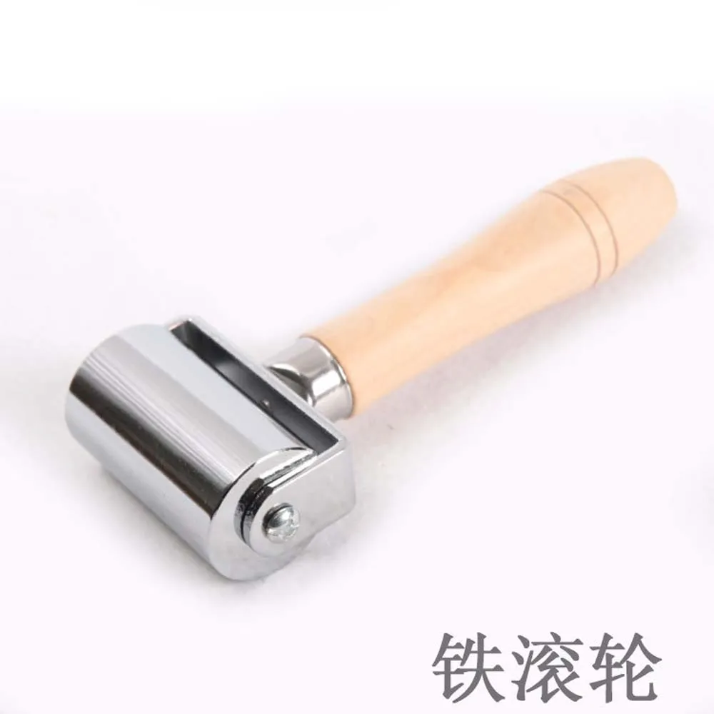 Diy Handmade Leather Tools, Iron Rollers, Medium Rollers, Edge Presses, Wooden Handle Rollers, Leather