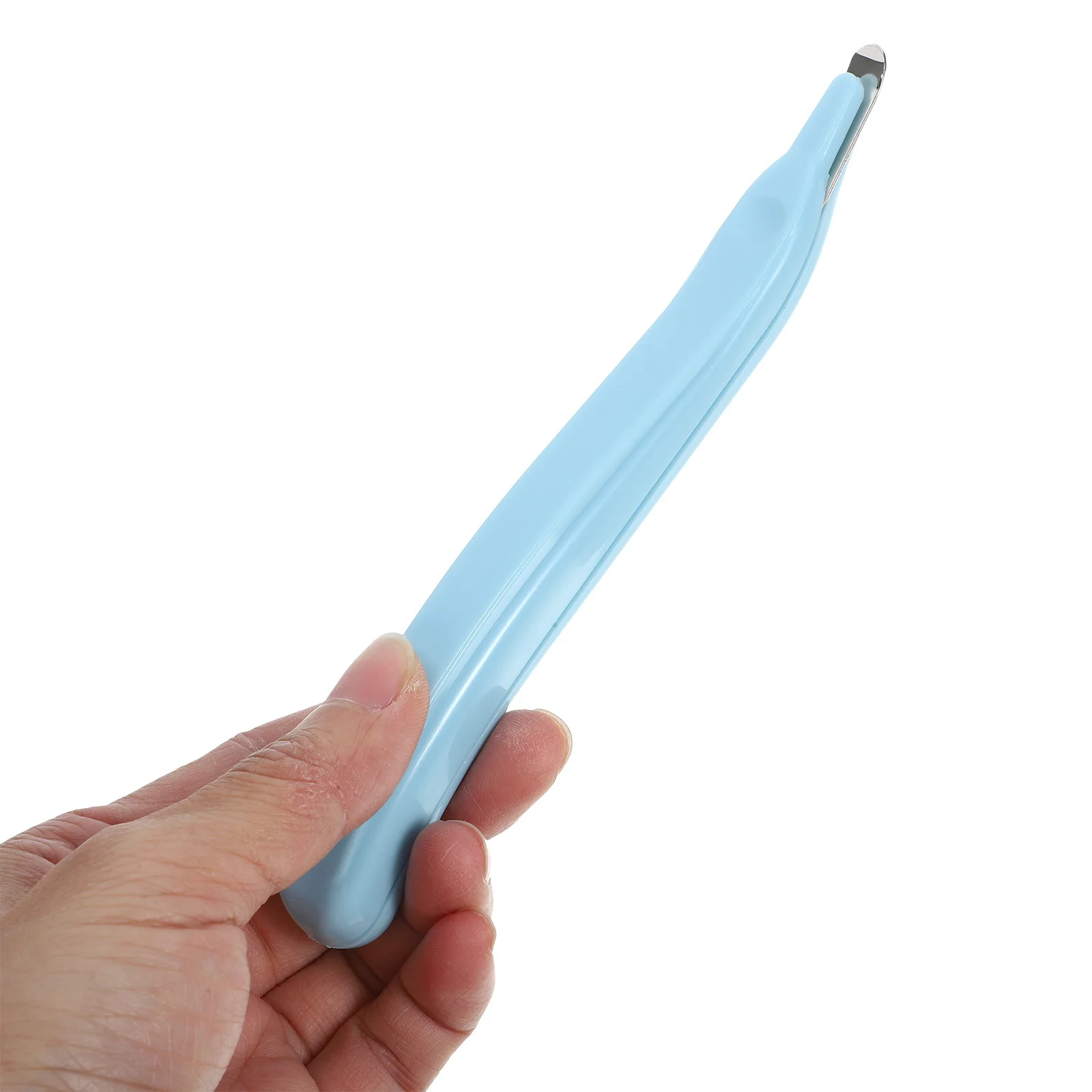 2 قطعة القلم من نوع التيلة مزيل الضوء الأزرق الأرجواني مريح توفير العمالة مكتب الملحقات متعددة الاستخدام المعادن مسمار رافع يده