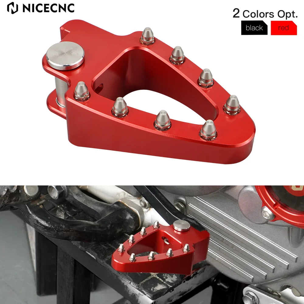 

NICECNC Enlarged Strong Grip Brake Foot Pedal Tip Plate For HONDA XR650L 1993-2024 2023 XR 650L Aluminum Motorcycle Accessories