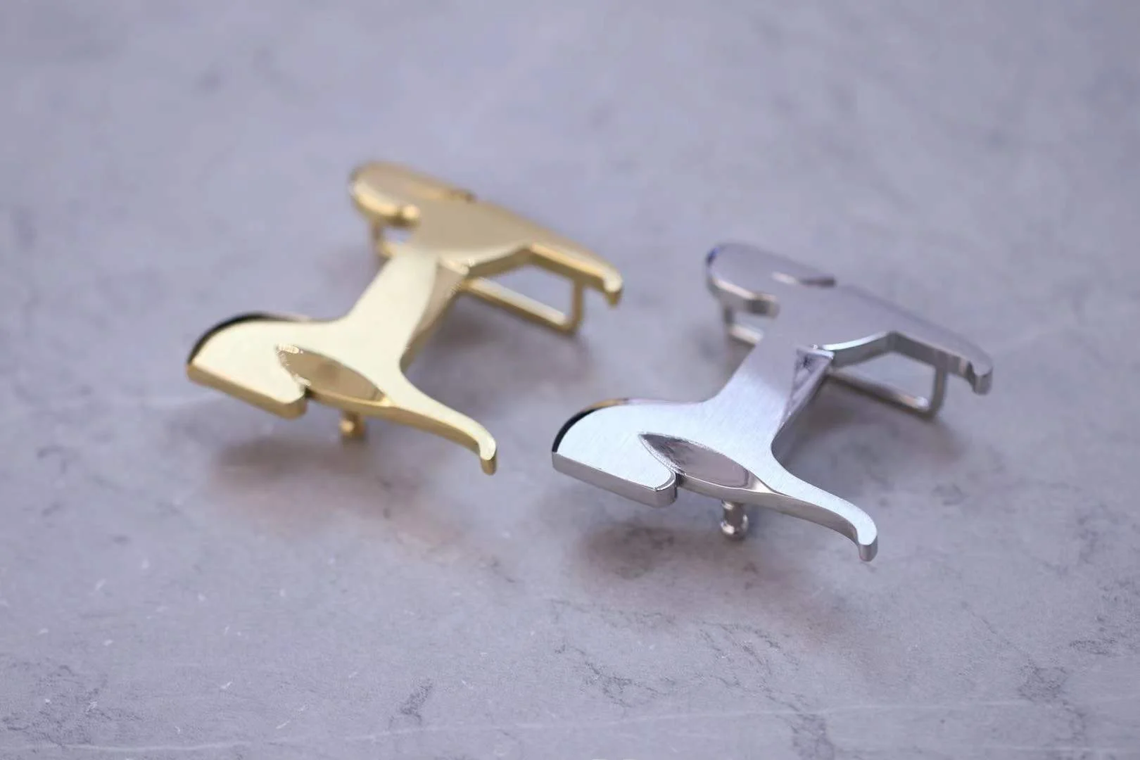 H-Home  New Belt Buckle Small  Buckle Stainless Steel Gold Color Silver Color Handmade Craft Unique Design