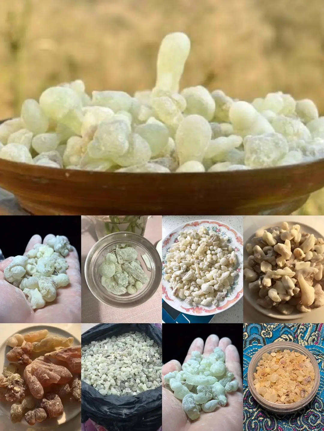 Oman Salalah Green Frankincense Pure Pure Natural Organic Saturated Pure Water Hydrating Light Spot Anti-Wrinkle Repairing Sculp