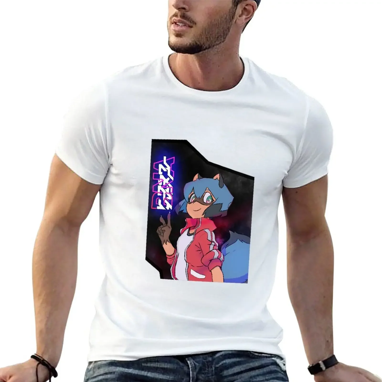 Michiru Headshot T-Shirt summer tops vintage clothes Aesthetic clothing Men's clothing