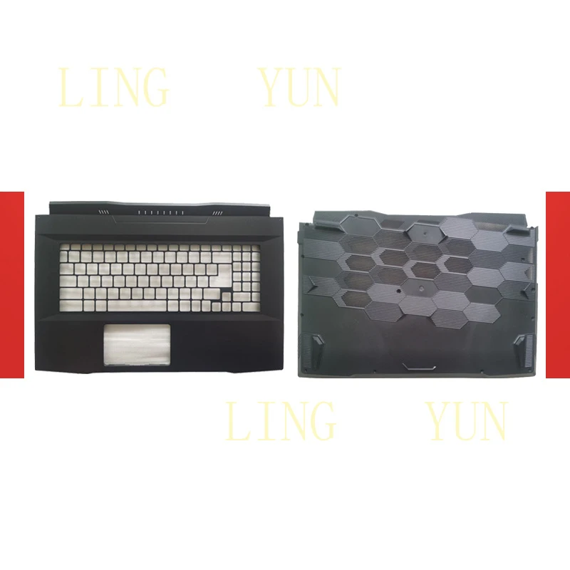 

Подходит для корпуса MSI GF76 C, нижней части корпуса GF76, корпуса MS-17L1 17M1, корпуса A, корпуса B, корпуса D, корпуса экрана.