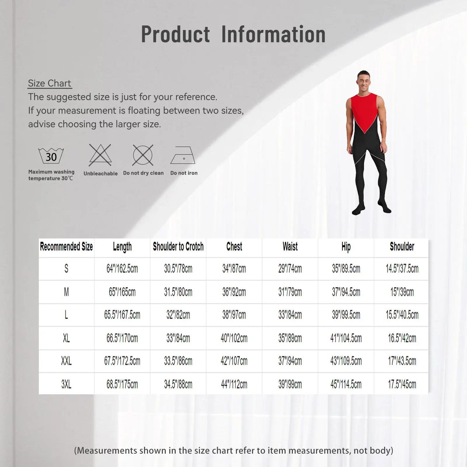 

Men Gymnastics Dance Costume Leotards Workout Yoga Wear Sleeveless Zipper Jumpsuit Full Body Leotard for Practice Performance