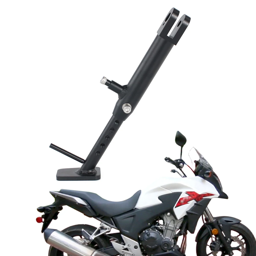 

For HONDA CB500F CB500FA CBR500R CBR500RA 2013-2021 CB500X CB500XA Motorbike Adjustable Aluminium Foot Side Kick Stand Kickstand