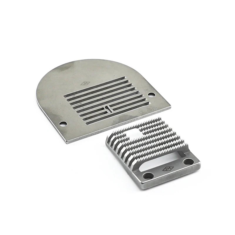 Juki 2284 Widened Zigzag Needle Plate | 3-Needle 6/8 Row Multi-Tooth Crescent Plate for Zigzag Sewing
