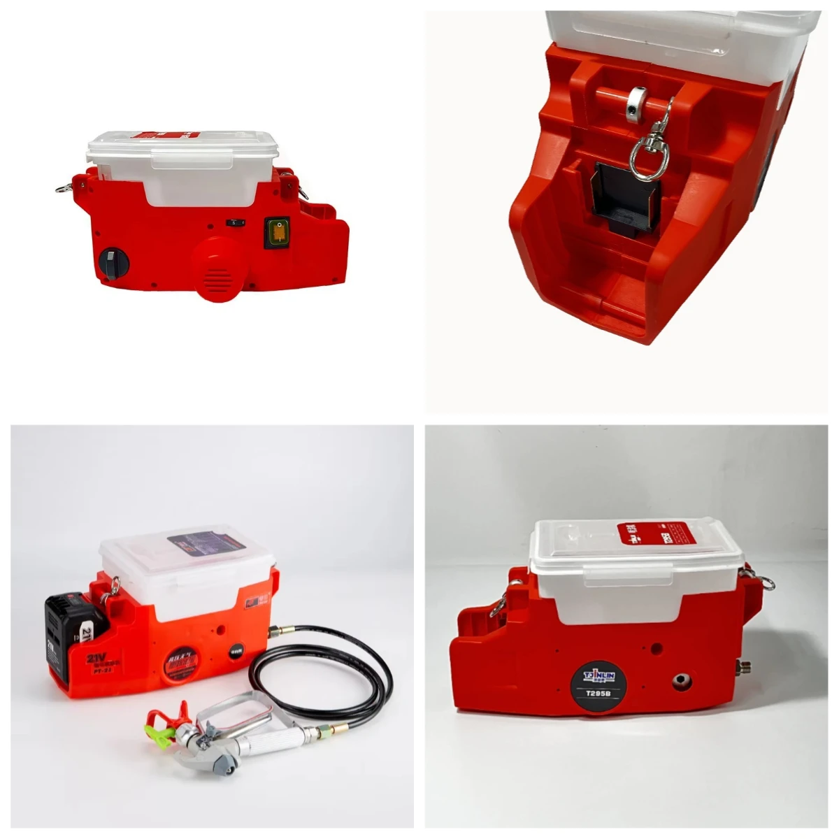 

2025 High Voltage Brushless Airless Spraying Machine Latex Paint Lithium Battery Wall Spraying Machine