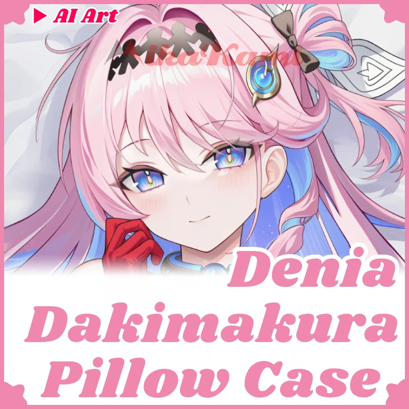 Denia Dakimakura Wuthering Waves Game Pillowcase Full Body Hugging Pillow Case Cushion Cover Home Bedding Decor Otaku Gift SHM