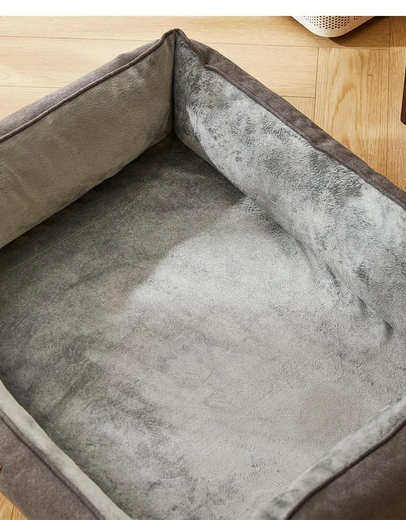 Dog Beds All Season Winter Warm Dog Kennel Thickened Pad Cat Cushion Cat Bed Puppy Nest Large Dog Pet Sleeping Pad